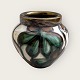 Kähler 
ceramics, Small 
vase with 
mounted metal 
rim due to 
crack, 9 cm 
high, 11 cm 
wide ...