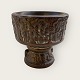 Bornholm 
ceramics, 
Michael 
Andersen, 
Baptism font 
with brown blue 
glaze, 11 cm in 
diameter, 10.5 
...