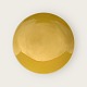 Royal 
Copenhagen, 
Aluminia, Cake 
plate, Yellow, 
15.5 cm in 
diameter *With 
wear*