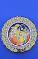 Rosenthal 
porcelain, 
Bjørn Wiinblad 
christmas plate 
1981. Motif: 
"The holy Child 
and the ...