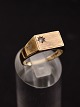 8 carat gold 
ring size 65 
with zircon 
from goldsmith 
Herman Siersbøl 
Copenhagen item 
no. 574747