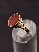 14 carat gold ring with agate