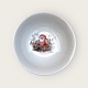 Mads Stage, 
Christmas 
porcelain, 
Porridge bowl, 
Santa & Hare, 
16cm in 
diameter *Nice 
condition*