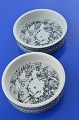 Decorated 
faience, white 
with black 
glaze "Spring". 
Björn Wiinblad 
The 4 seasons 
from Nymolle. 
...