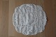 An old table centre /mat 
Round
Made by hand
Diameter: 63cm
In a very good condition