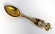 Michelsen. 
Sterling silver 
gilted. 
Commemorative 
spoon 1909. On 
the occasion of 
Princess 
Marie's ...