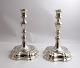 Svend Toxværd. 
Sterling silver 
candlesticks 
(925). A pair. 
Height 18 cm.