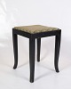 Antique Stool - Black paint - Upholstery - Year 1920
Good condition
