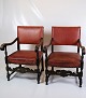 This set of two 
antique 
armchairs from 
1930 is a 
wonderful 
combination of 
genuine 
craftsmanship 
...