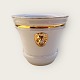 Villeroy & 
Boch, 
Blumentopf, Mit 
Löwenmotiv, 
16cm hoch, 
17,5cm 
Durchmesser 
*Schöner 
patinierter ...