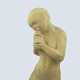 Kai Nielsen 
figurine "Eve 
with the apple" 
in unglazed 
earthenware for 
Kähler.
H. 30.5 ...