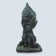Carl-Henning 
Pedersen 
patinated 
bronze mask 
sculpture. No. 
13/50. Signed 
below the 
bottom "CPH ...