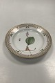 Royal 
Copenhagen 
Flora Danica 
Salad Plate No 
20/3573
Latin name: 
Plantanthera 
rotundifolia 
...