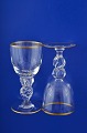 Stemware from 
Lyngby 
glassworks, 
Denmark. Lyngby 
glass Seagull 
glass without 
Seagull. Glass 
with ...