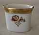 2 pieces in 
stock
2849-595 Oval 
toothpick 
holder 6 x 7 cm 
Royal 
Copenhagen 
Golden Basket . 
Gold ...