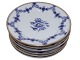Royal 
Copenhagen 
Stjerneriflet 
with gold edge, 
side plate.
The factory 
mark shows, 
that this ...
