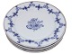 Royal 
Copenhagen 
Stjerneriflet 
with gold edge, 
luncheon plate.
The factory 
mark shows, 
that ...