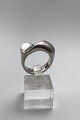 Georg Jensen / 
Hans Hansen 
Sterling Silver 
Modern Ring