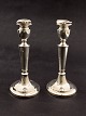 830 silver 
candlesticks 
19.5 cm. from 
silversmith Sv. 
Toxværd 
Copenhagen 
small dent on 
trunk ...