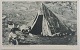 Unused 
postcard: East 
greenlandic man 
outside his 
tent. In good 
condition. 
Photo Johannes 
Petersen