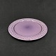 Purple Cordial dinner plate
