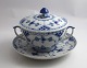 Royal Copenhagen. Blue fluted, half lace. Broth cup. Model 764. (3 quality)