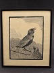 Johannes Larsen 
woodcut 33 x 28 
cm. with 
starling item 
no. 577313