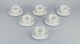 Axel Salto for 
Royal 
Copenhagen. Six 
pairs of coffee 
cups in white 
porcelain.
Dating: ...