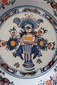 Antique Delft 
plate(s)
3 rare alike 
handmade
Polycrom ...