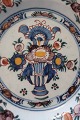 Antique Delft 
plate(s)
3 rare alike, 
handmade
Polycrom 
decorated
Decorated with 
a vase with ...