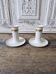 Royal 
Copenhagen pair 
of candlesticks 
decorated with 
gold
Factory first
With 
inscription at 
...