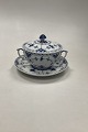 Royal 
Copenhagen Blue 
Fluted Half 
Lace Bouillon 
Cup and saucer 
no 764
Measures high 
10cm / ...