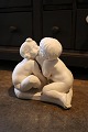 Rudolph Tegner 
(1873-1950) 
Plaster figure 
"The Kiss" 
Sign. R. 
Tegner. 
H: 27cm. L: 
28cm. Is in ...