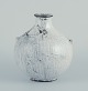 Svend 
Hammershøi 
(1873-1948) for 
Kähler. Ceramic 
vase with 
narrow neck in 
black-gray 
double ...