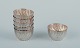 A set of six 
Swedish silver 
cups.
Approximately 
from 1900.
826 silver.
Marked.
In excellent 
...