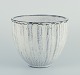 Svend 
Hammershøi 
(1873-1948) for 
Kähler.
Large ceramic 
flower pot 
holder with 
black-gray 
double ...