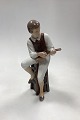 Bing and 
Grondahl 
Figurine - 
Mandolin player 
No. 1600. 
Designed by 
Ingeborg 
Plockross 
Irminger. ...