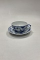 Royal 
Copenhagen Blue 
Fluted Half 
Lace Tea Cup 
and Saucer No. 
525/081. Cup 
measures 4,5 x 
10 cm ...
