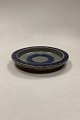 Stoneware Bowl 
in gray blue 
and cobalt 
blue. Smooth 
glaze inside. 
Artist unknown. 
Measures 20 cm 
...