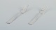 Cohr, Danish 
silversmith. 
"Old Danish". 
Two lunch forks 
in 830 silver.
Approximately 
from ...