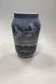 Royal 
Copenhagen Vase 
No 1955/1217 
with Motif of 
Geese. 
Measures 25 cm 
(9 27/32 in.)