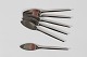 Silver Flatware 
by A. Michelsen
Fish knives 
made of 
sterling silver 

Length 16 cm
Nice ...