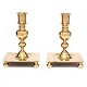 Pair of Baroque 
brass 
candlesticks 
Denmark circa 
1740. ...