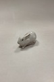 Bing and 
Grondahl 
Figurine Lying 
Rabbit No. 
2441. Measures 
12.5 cm / 4.93  
in.