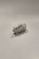 Bing and 
Grondahl 
Figurine Lying 
Rabbit No. 2441