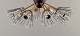Emil Stejnar 
for Rupert 
Nikoll, 
Austria.
Eight-armed 
ceiling lamp in 
brass, metal, 
and acrylic ...