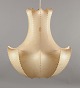 Achille 
Castiglioni, 
"Cocoon" large 
ceiling lamp in 
resin.