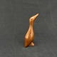 Height 14.5 cm.
Signed 
Godfelt.
Beautiful 
carved figure 
of duck with 
inlaid white 
...