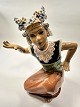 Dahl Jensen 
figure, 
Oriental 
monulia, Height 
15.5 cm, model 
1323