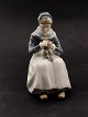 Royal 
Copenhagen 
Amager woman 
1317 23.5 cm. 
nice 1st 
sorting Design: 
Lotte Benter 
subject no. 
579176